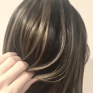 ショート カラー 髪質改善カラー韓国風 レイヤーtudaのヘアスタイル