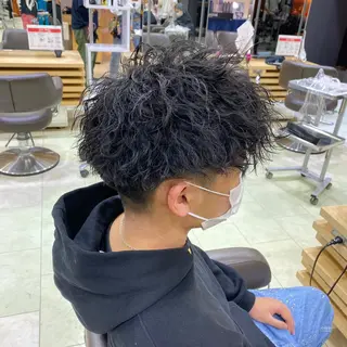 メンズ 曲がる縮毛矯正 🔥TAKUMA🔥のヘアスタイル