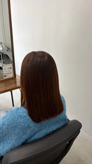 カラー 山根 明紗のヘアスタイル