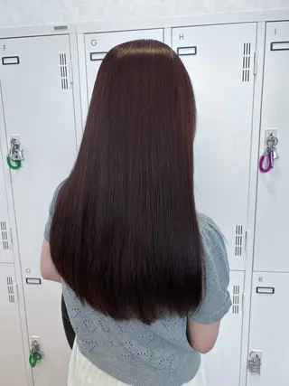 ロング カラー モデル募集 阿南 仁太のヘアスタイル