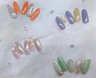 ネイル Tinaネイル 難波のネイルデザイン