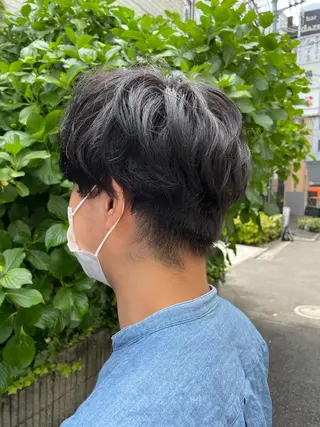 パーマ メンズ 🎀 原宿/ブリーチ 🎀 ♡Reina♡のヘアスタイル