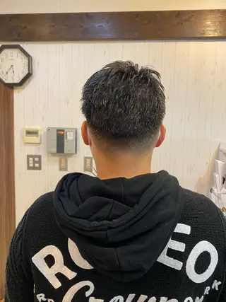 メンズ りん🧸透明感カラ ー/ヘアアレンジのヘアスタイル