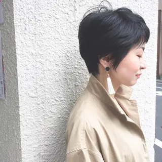 ショート 井上 美奈子のヘアスタイル