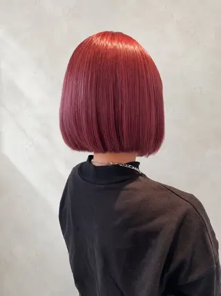 ショート 🫧ツヤ髪/透明感 カラー🫧AOIのヘアスタイル