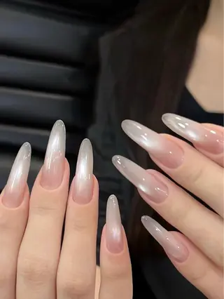 ネイル HOSHINO NAIL_長さだしのネイルデザイン