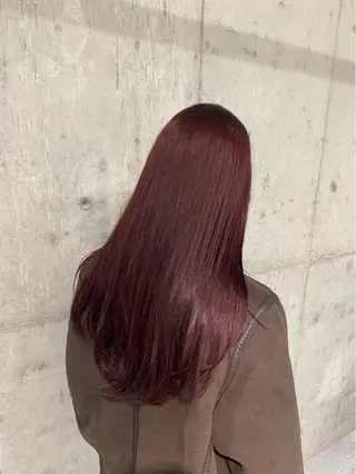 ロング カラー MIU ciera.堀江のヘアスタイル