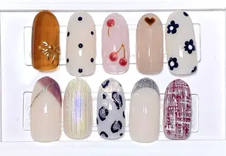 ネイル H2 nail schoolのネイルデザイン