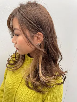 ロング カラー ヘアアレンジ パーマモデル募集中 ✨Ukyoのヘアスタイル
