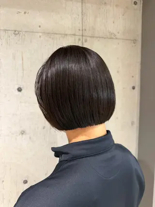 ミディアム カラー ヘアアレンジ 垢抜けボブ×透明 感カラーリクト💥のヘアスタイル
