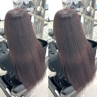 カラー ヘアメ🎀ハイトーン 🩵エクステ🪄しほのヘアスタイル
