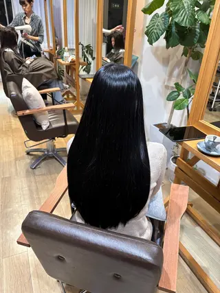 ロング カラー RINNO🌷透明感 カラー/髪質改善のヘアスタイル