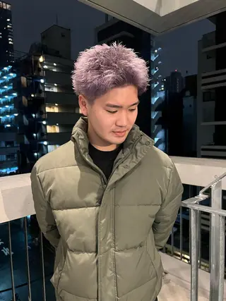 メンズ siki 大阪福島 エンドウハルのヘアスタイル