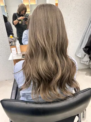 ロング GOAT_茅ヶ崎 キシ サクラのヘアスタイル
