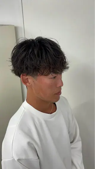 ショート パーマ メンズ 名古屋メンズパーマ /松井生のヘアスタイル
