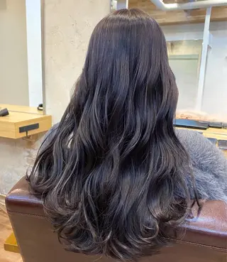 ロング カラー マンツーマン 美容師💚コウブチのヘアスタイル