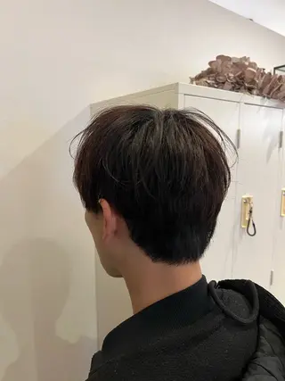 ショート 【本陣】カット モデル/朝岡 慧のヘアスタイル