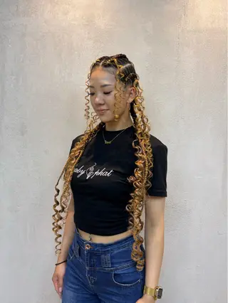 ヘアアレンジ 本村 結咲のヘアスタイル