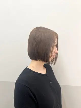 ショート カラー ヘアアレンジ 似合わせレイヤー/ 美髪縮毛矯正/ミナエのヘアスタイル