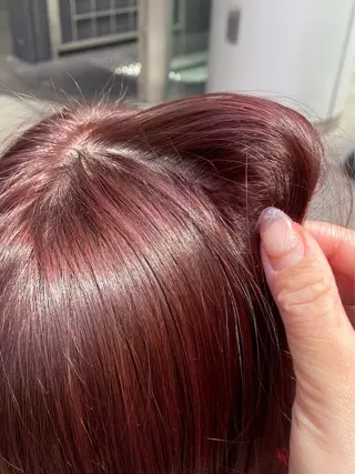 ミディアム カラー lolonois梅田 rami🎀のヘアスタイル