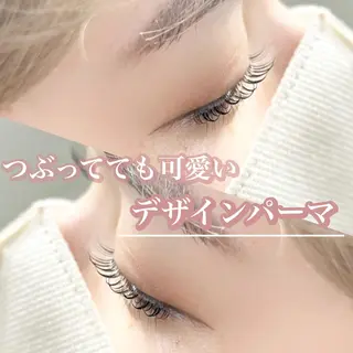 メンズ マツエク・マツパ アイブロウ Moyu eyelashのマツエク・マツパデザイン