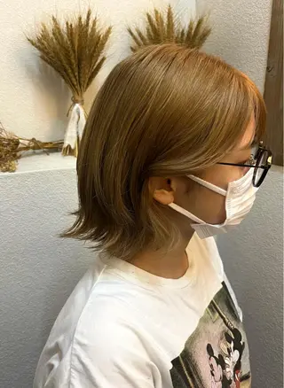 カラー cana 札幌レイヤースタイルのヘアスタイル