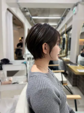 ショート ‎🤍MIU‎🤍 レイヤーカット‎🤍のヘアスタイル