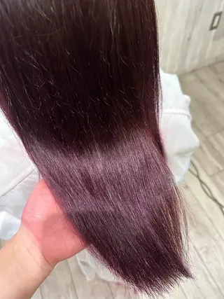 ロング カラー 蒔山 菜夕子のヘアスタイル