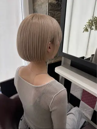 ミディアム カラー 美容室Hip's decoのヘアスタイル