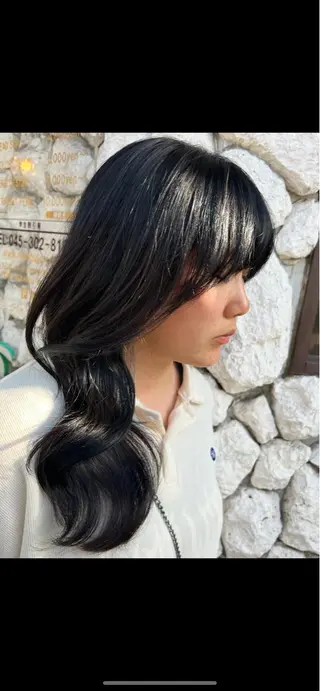 ロング カラー Ofhair 柴田咲喜のエステ・リラクイメージ