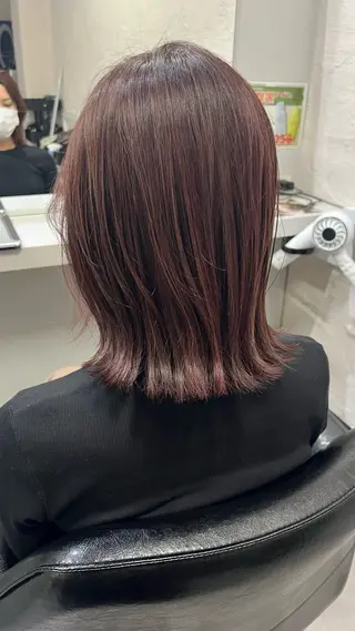 ミディアム カラー 🎀shell吉祥寺 ナオ🧸のヘアスタイル