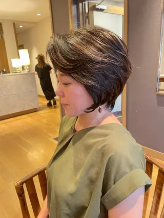 ショート 加藤 覧太のヘアスタイル