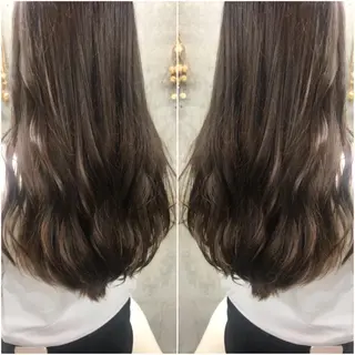 ロング カラー ヘアアレンジ Satsuki ✂︎♡のヘアスタイル
