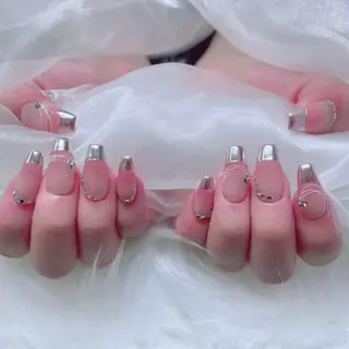 ネイル MoMoA Nail ネイル長さ出し専門店のネイルデザイン