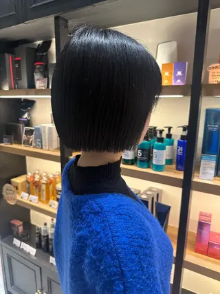 ミディアム 角本 ゆあんのヘアスタイル