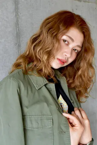 セミロング カラー ✨髪質改善縮毛矯正✨ 宇田川修平のヘアスタイル