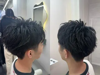 ショート カラー メンズ 【メンズ特化】池袋 韓国スタイル飯塚のヘアスタイル
