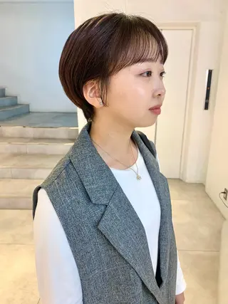 ショート カラー Kureha/ネイル トレンドヘアのマツエク・マツパデザイン