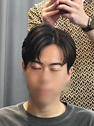 メンズ アイブロウ 町田メンズパーマ 特化 金井蒔士のヘアスタイル