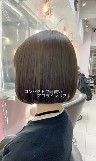 ショート 似合わせボブ🫧 丸みショート藤本のヘアスタイル