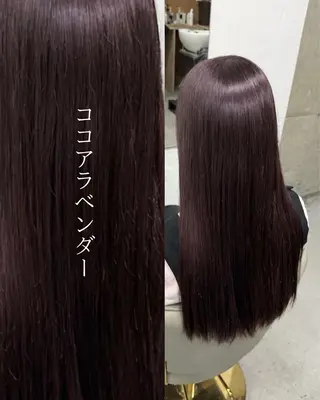 ロング ☁透明感カラー/ まつパ🎀 HIROのヘアスタイル