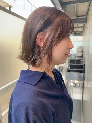カラー ブリーチダブルカラー 【koide】のヘアスタイル