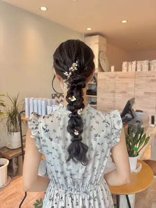 ヘアアレンジ メンズカットパーマ/ ヘアセット🎀Amiのヘアスタイル