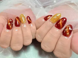 ネイル マジック ミラーのネイルデザイン