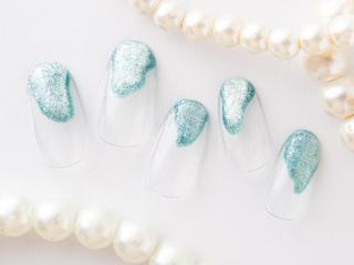 ネイル 💗🪽Tiary Nail🪽💗のネイルデザイン