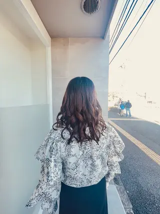 セミロング ヘアアレンジ このみ/透明感カラー /ヘアアレンジ🫧のヘアスタイル