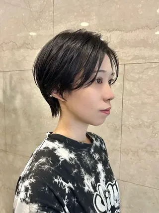 ショート カラー 園冬稀/ショート /ショートヘアのヘアスタイル