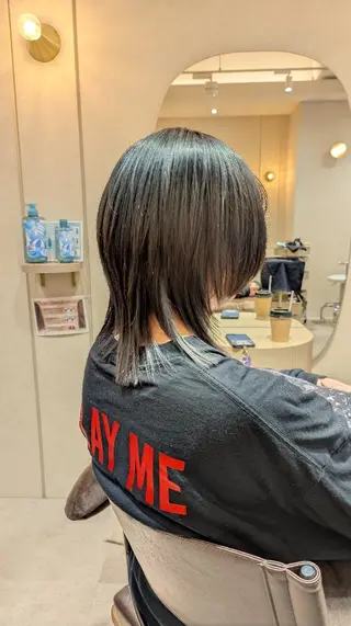 ミディアム カラー いずみ こずえのヘアスタイル
