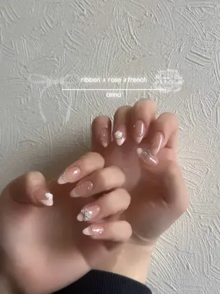 ネイル GRANDE OSU Anna 🧸💛のネイルデザイン