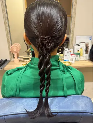 セミロング ヘアアレンジ Connect Rumiのヘアスタイル